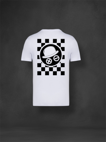 Camiseta Urban blanca y negra