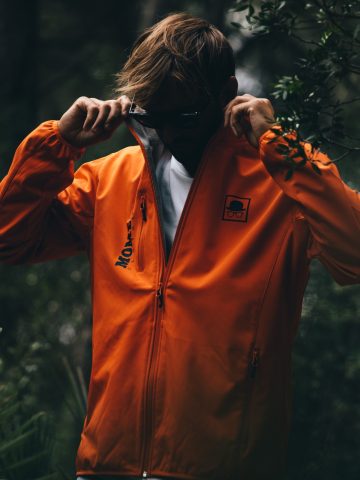 Chaqueta sport naranja