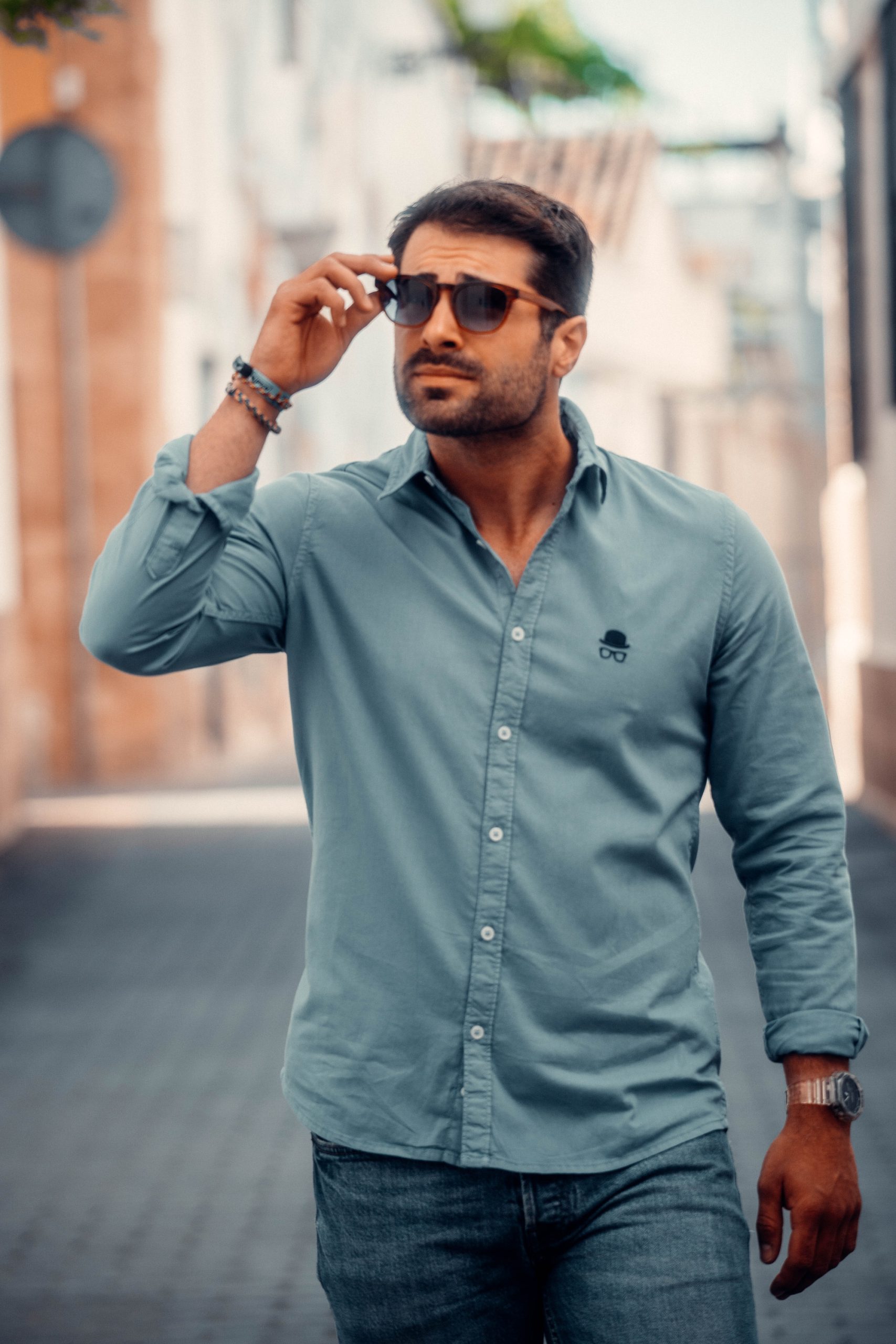 Camisa Sport Verde Claro 1 Camisa Sport Verde Claro