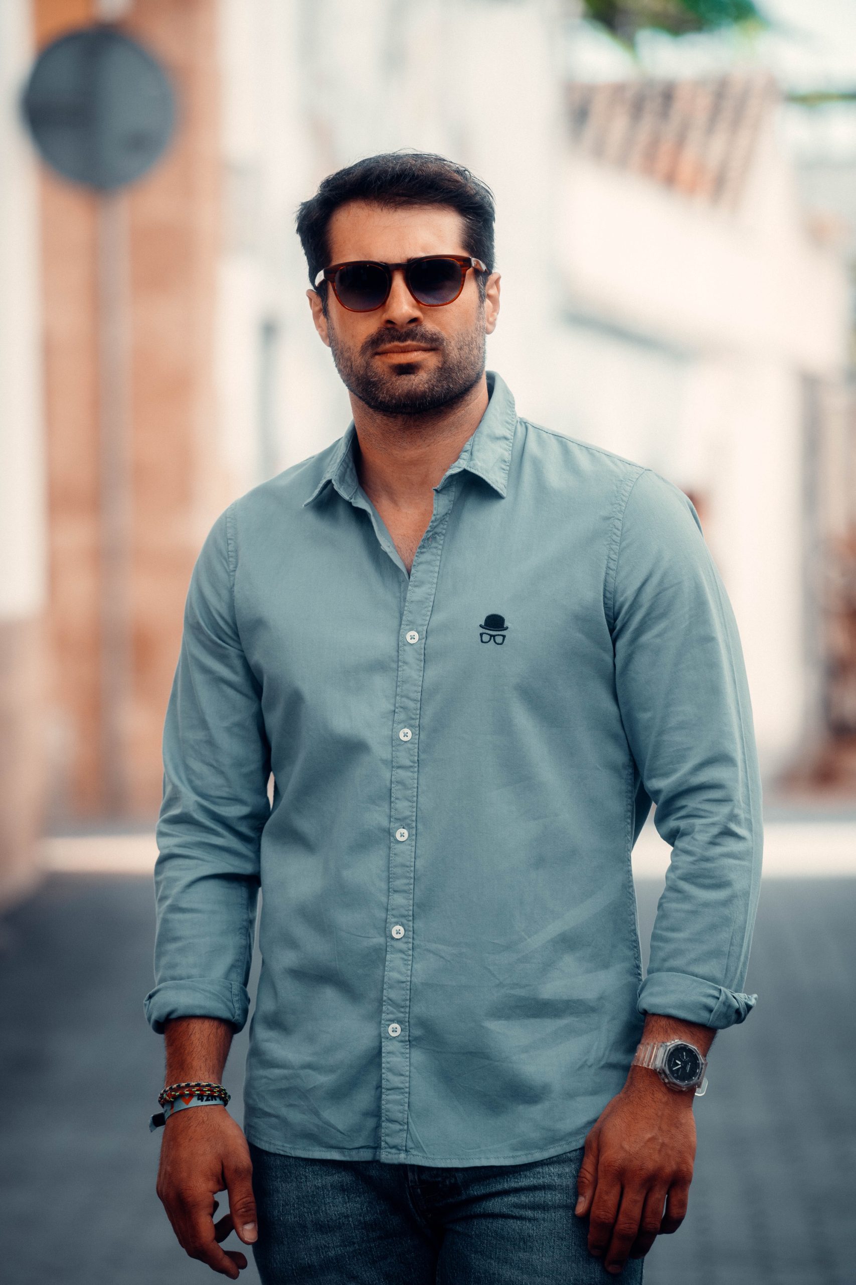 Camisa Sport Verde Claro 4 Camisa Sport Verde Claro - Imagen 4
