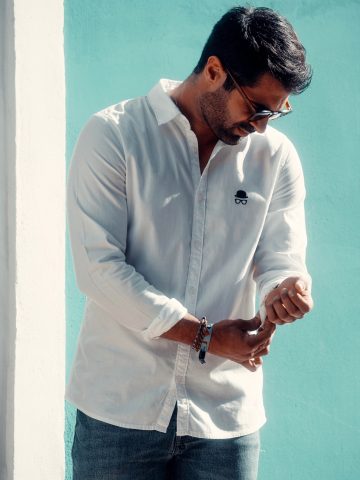 Camisa Sport Blanca