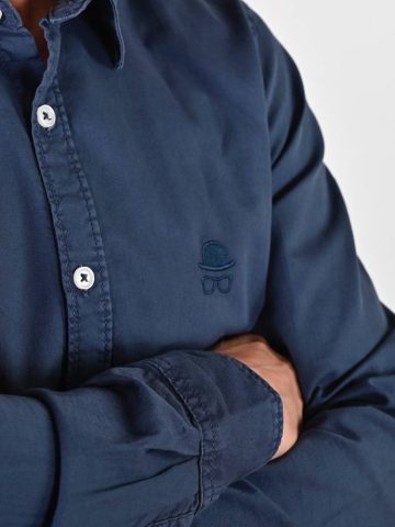 camisa sport azul marino 3