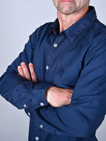 camisa sport azul marino 4