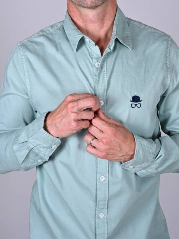 Camisa Sport Verde Claro 14 camisa sport verde claro 4