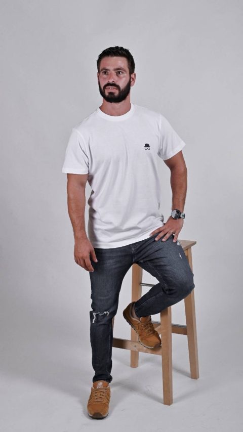 Camiseta Clásica Blanca - Imagen 6