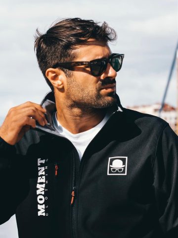 Chaqueta sport negra