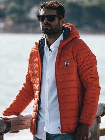 Chaqueta Plumón Roja