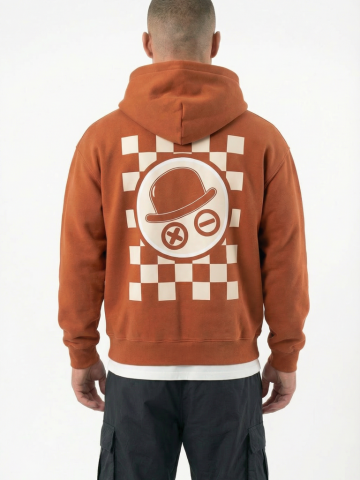 Alternative view of Sudadera Bowhat Naranja