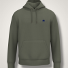 Sudadera Capucha Verde Kakhi