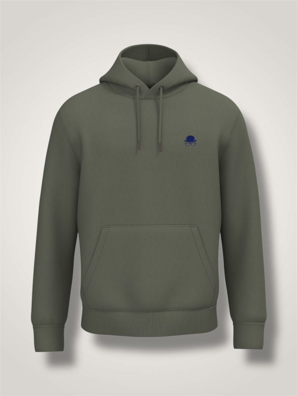 Sudadera Capucha Verde Kakhi 1 Sudadera Capucha Verde Kakhi