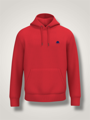 Sudadera Capucha Roja