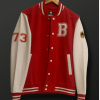 Sudadera Beisbol Roja y Blanca